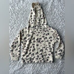 Grayson Mini Leopard Print Hoodie Size 3T